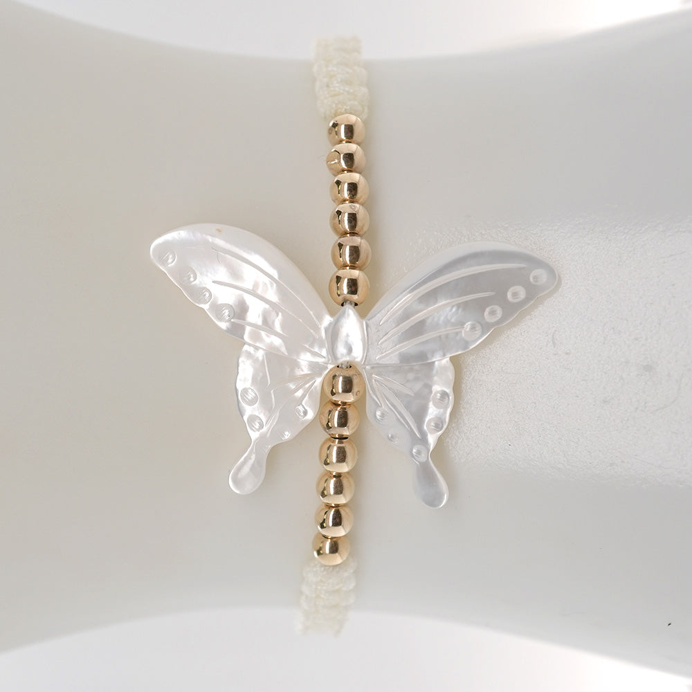 Oyster Butterfly 14K